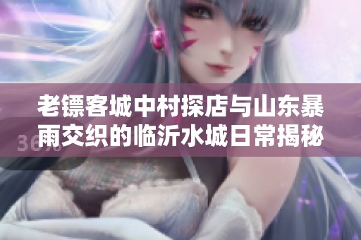 老镖客城中村探店与山东暴雨交织的临沂水城日常揭秘