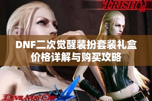 DNF二次觉醒装扮套装礼盒价格详解与购买攻略