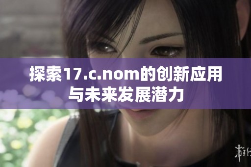 探索17.c.nom的创新应用与未来发展潜力