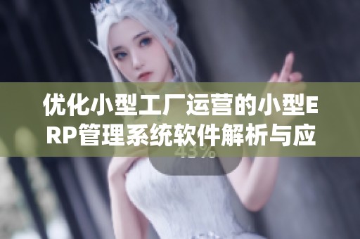 优化小型工厂运营的小型ERP管理系统软件解析与应用