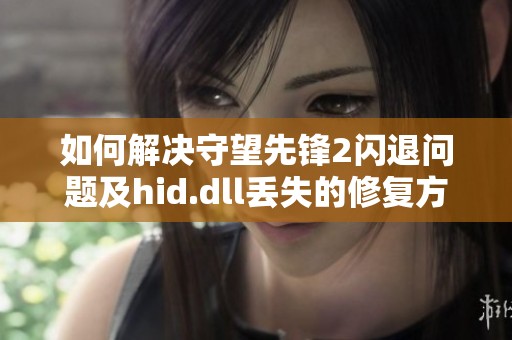如何解决守望先锋2闪退问题及hid.dll丢失的修复方法