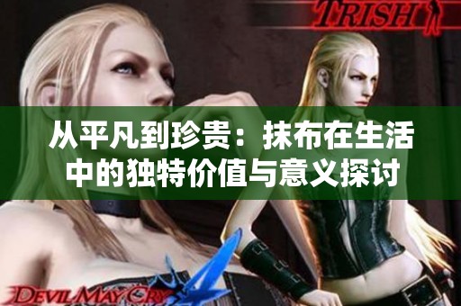 从平凡到珍贵：抹布在生活中的独特价值与意义探讨