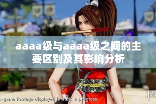 aaaa级与aaaa级之间的主要区别及其影响分析