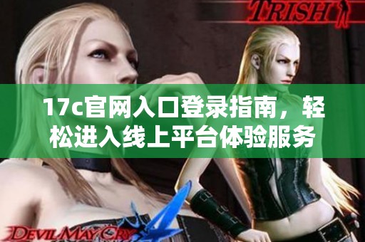 17c官网入口登录指南，轻松进入线上平台体验服务