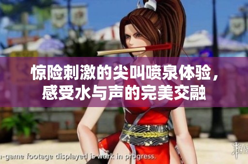 惊险刺激的尖叫喷泉体验，感受水与声的完美交融