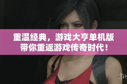 重温经典，游戏大亨单机版带你重返游戏传奇时代！